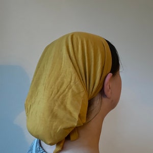 Regular fit yellow full cover Christian headcover Christian headcover covering