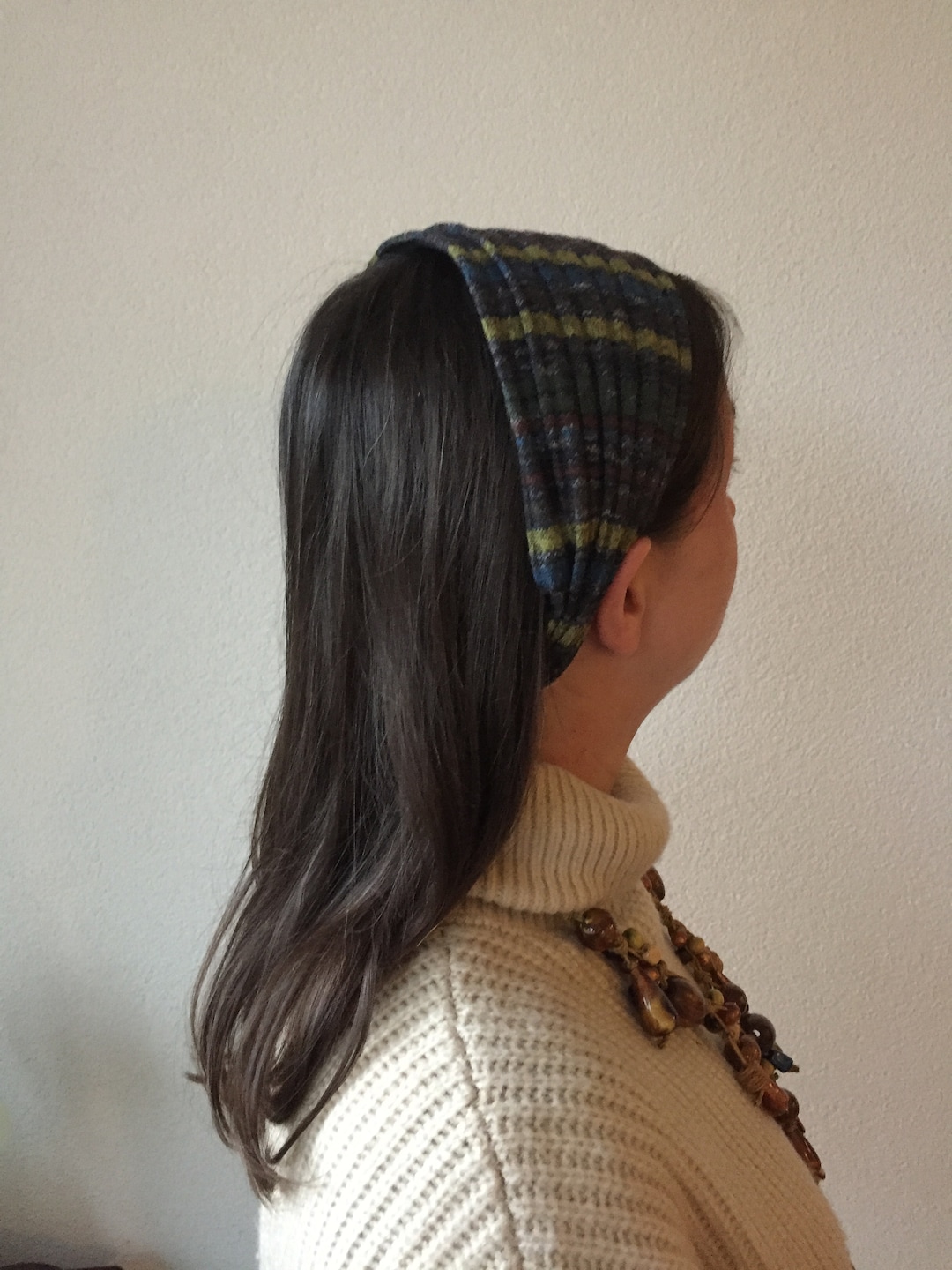 Knitted Headscarf Christian Head Covering Etsy