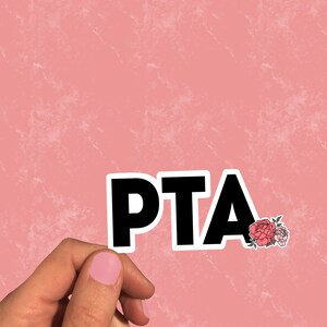 PTA- Physical Therapy Assistant Sticker, Physical Therapist Sticker, PTA Die Cut Sticker, PTA stickers, Therapy Assistant Laptop Sticker
