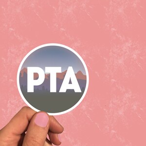 PTA, Physical Therapy Assistant Sticker, Physical Therapist Sticker, PTA Die Cut Sticker, PTA sticker