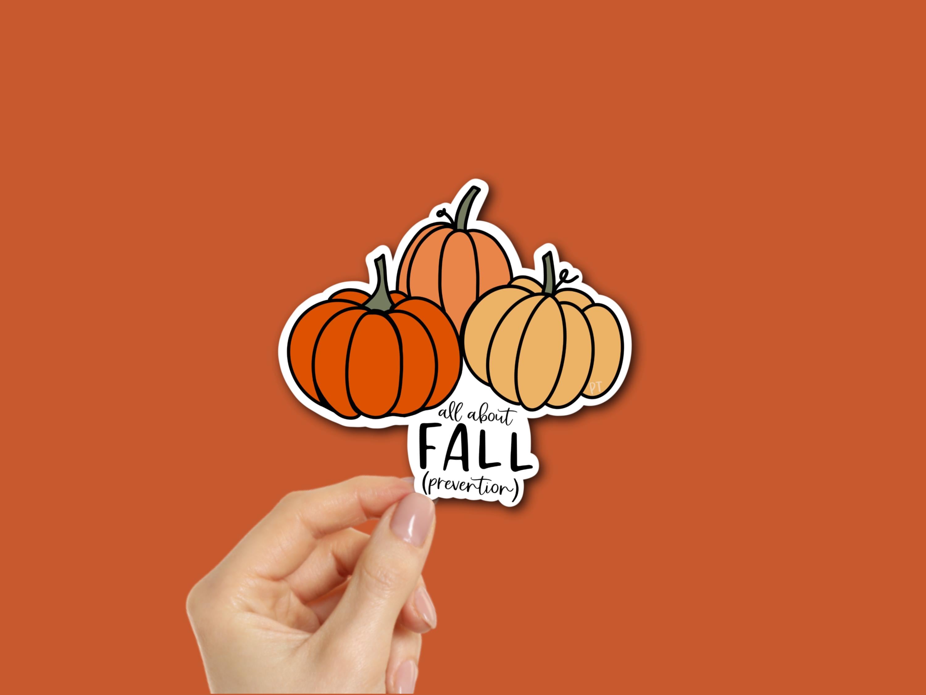 Fall Prevention Physical Therapy Sticker, DPT, SPT, PTA, Water ...