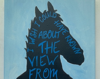BoJack Horseman-The View From Halfway Down Decoration Wall Art Painting