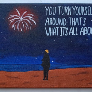 BoJack Horseman-You Turn Yourself Around Decoration Wall Art Painting