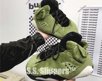 oversized sneaker slippers