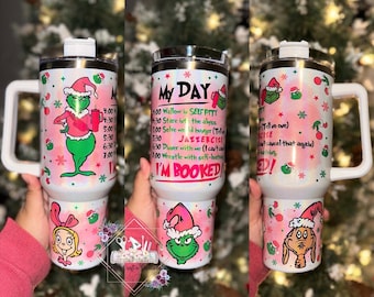 Grinch Christmas 40oz Tumbler