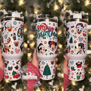 Christmas Mickey And Friends 40oz Tumbler