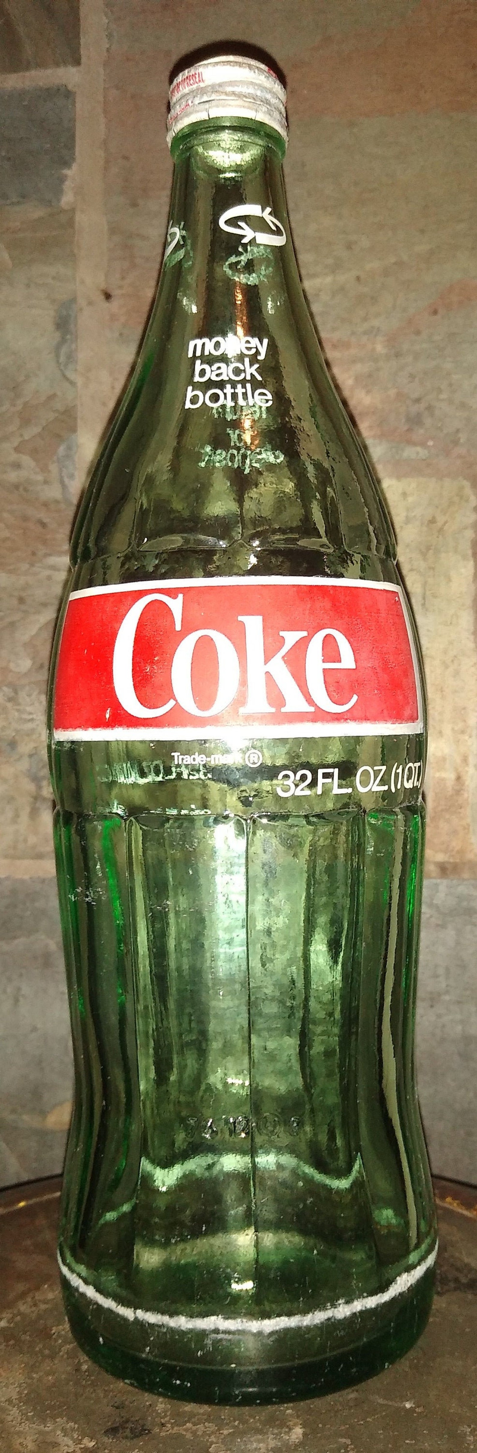 32 oz. Vintage Coca Cola bottle | Etsy