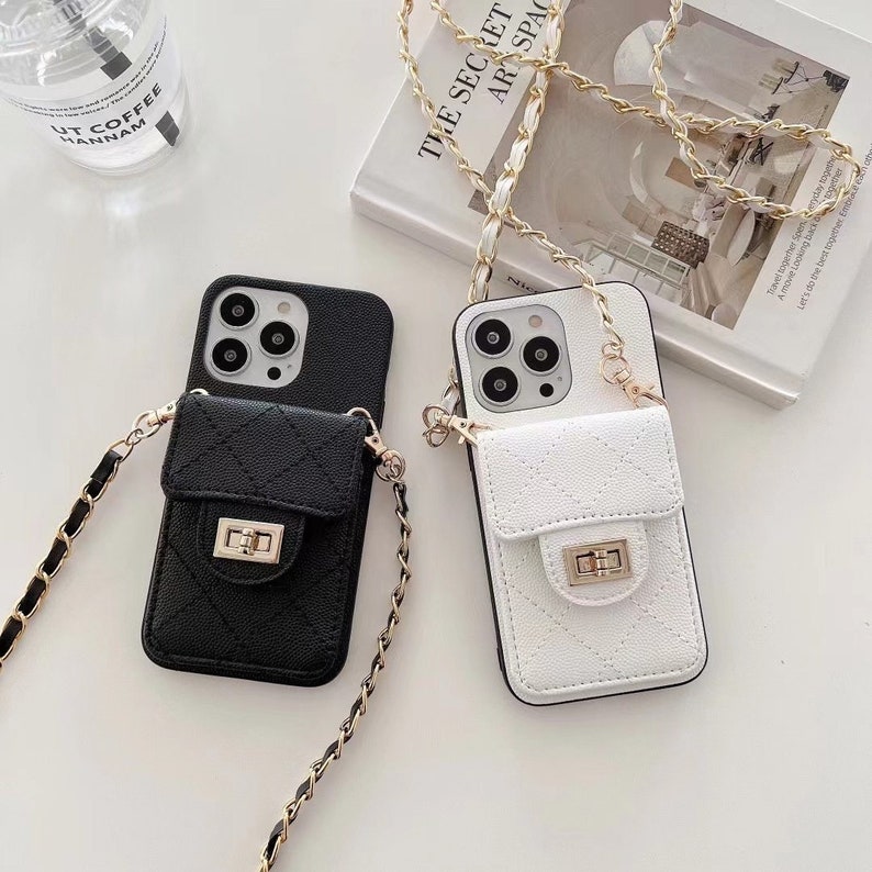 Iphone 13 and 12 Wallet Fashion Phone Case Luxury , Pro and Pro max, Card Holder, Gifts. Also For IPhone 11s and XR  **(Strap Not Included) 