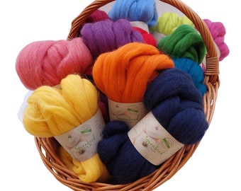 Felting wool from local willows | Fairytale wool for wet and dry felting | Merino wool for spinning