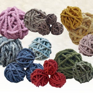 XXL Garn // Teppichwolle // dicke Wolle zum häkeln // Kordel häkeln // Kordel stricken // Jumbo Garn // Teppichgarn // XXL Wolle