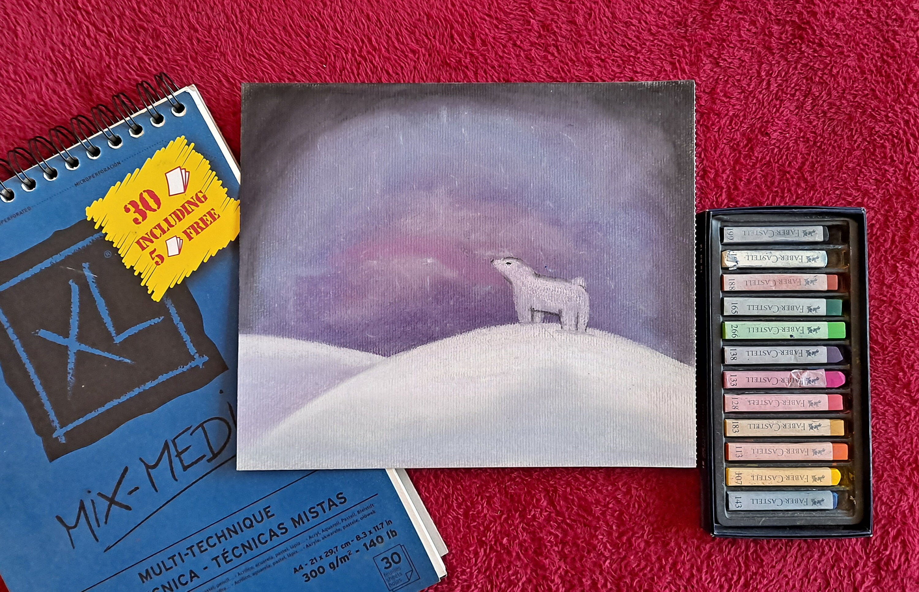 Pastel Sec Paradis Polaire