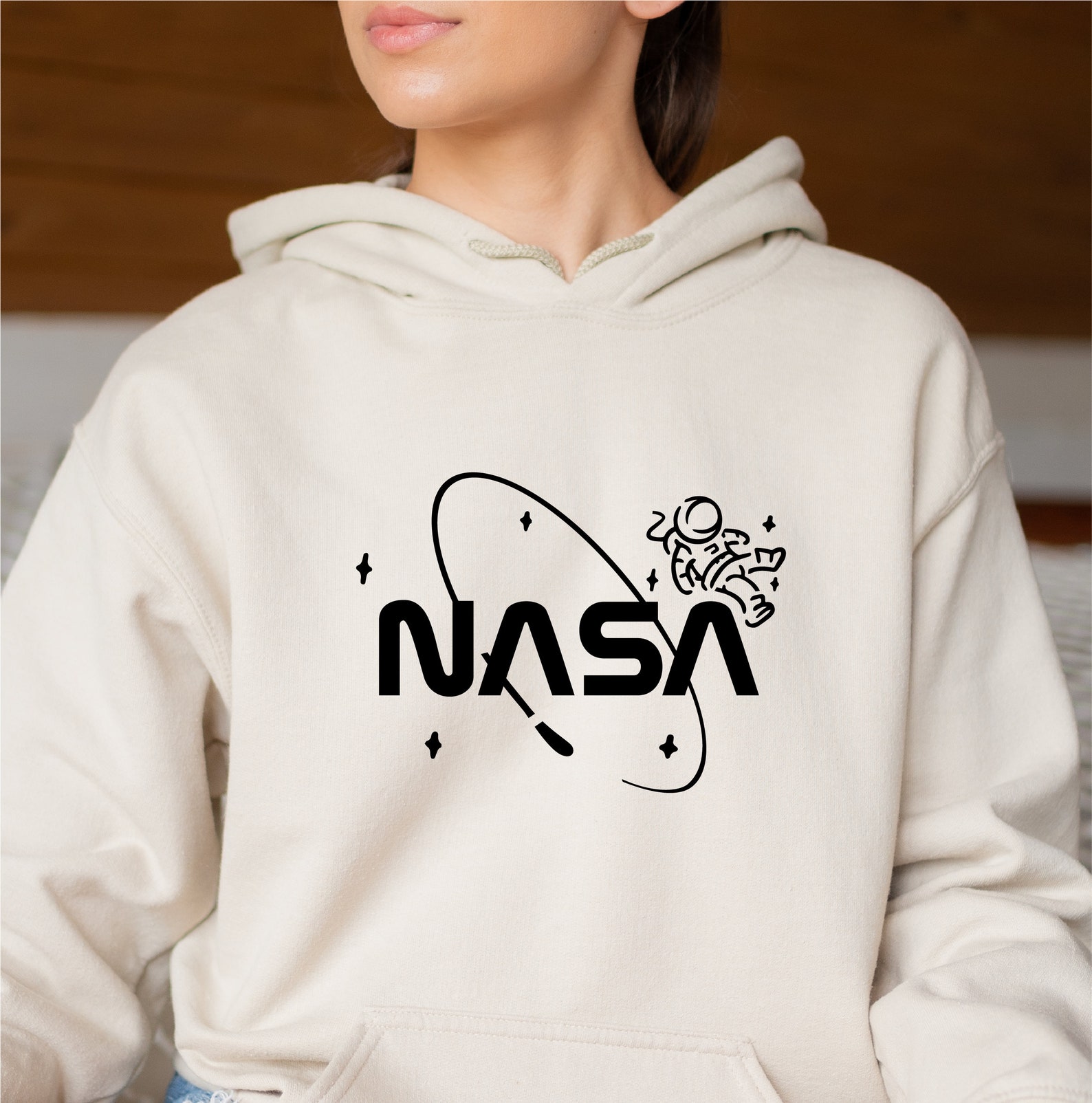 Nasa Hoodie NASA Space Hoodie Space Hoodie Adult Size NASA Etsy UK