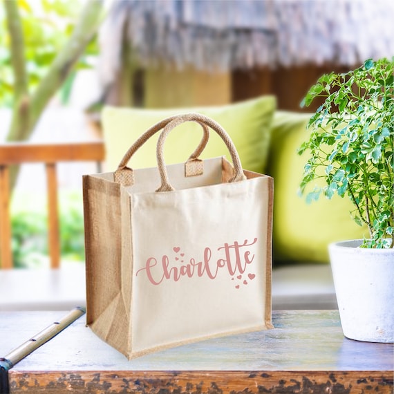 Personalized top name bag