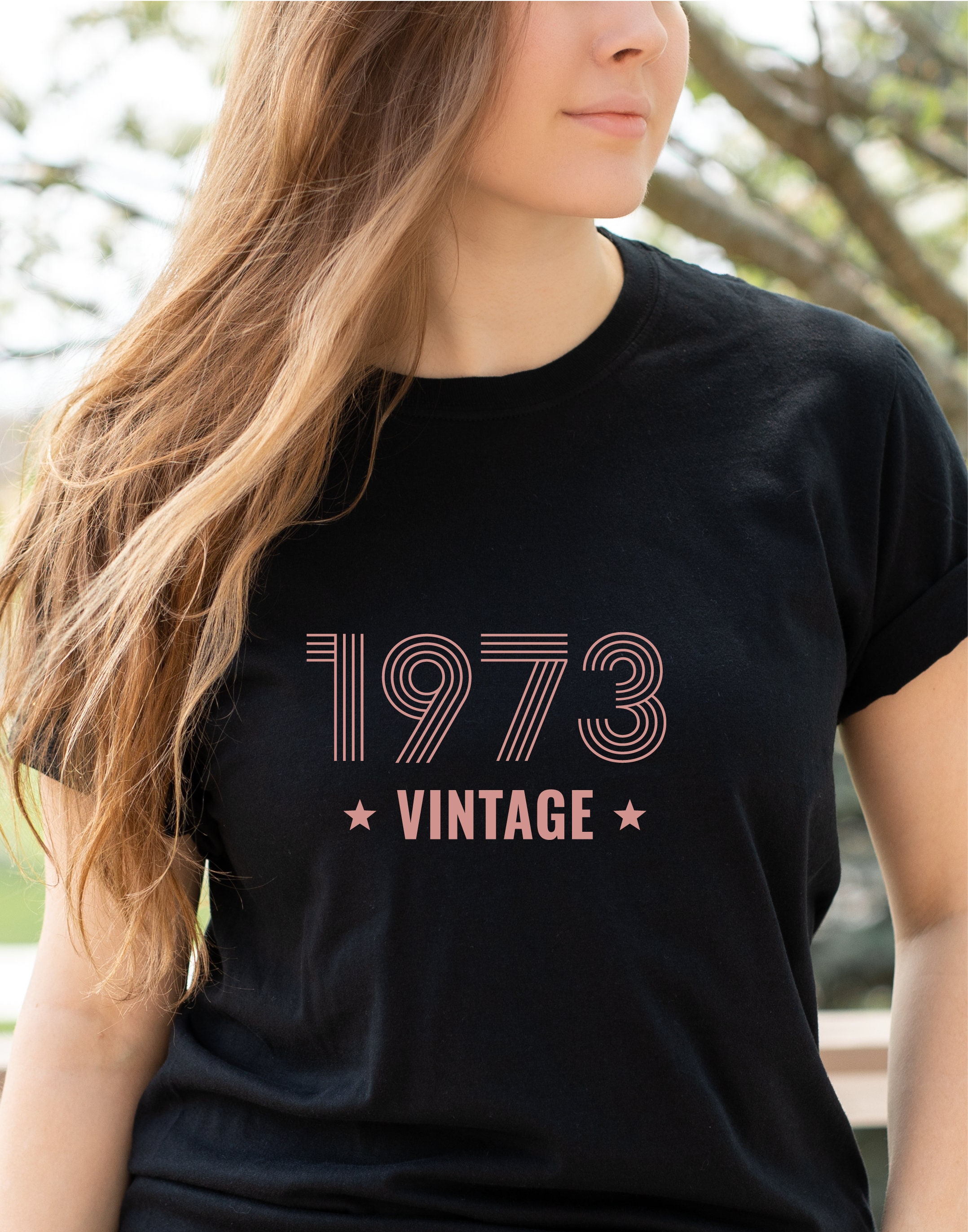 Vintage 1973 1983 1993 1963 Date T-shirt 50th Birthday - Etsy