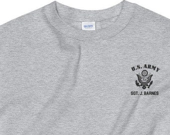 Bucky Barnes' Sweater - Geborduurde Crew Neck