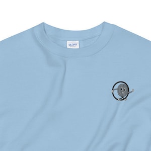 Vintage Miss Minutes - Embroidered Sweater