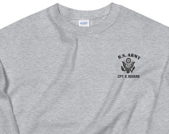 Steve Rogers’ Sweater - Embroidered Crew Neck (Unisex)