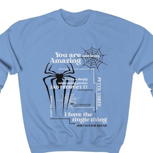 You Are Amazing (Homem-Aranha) - Suéter com gola redonda (unissex)