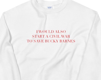 Save Bucky Barnes - Crew Neck (Unisex)