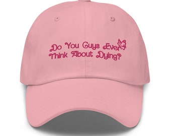 Think About Dying - Bestickter Papa Hut