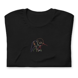 Sweethearts - Star Lord & Gamora - Embroidered Classic Tee (Unisex)