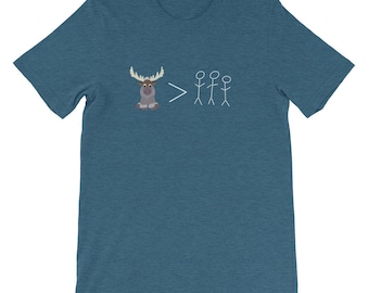 > di renne - T-shirt classica (Unisex)