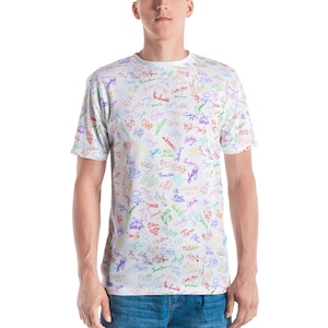 Autograph (White) All Over - Classic Tee (Unisex)