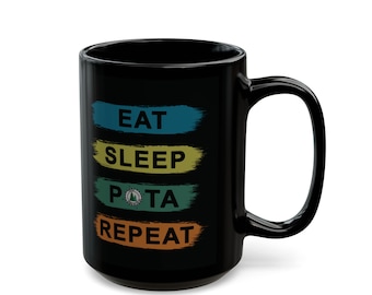 Eat Sleep POTA Repeat Mug