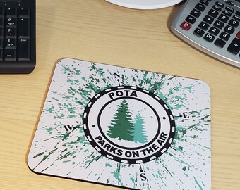 Parks On The Air Amateur Radio Mousepad POTA