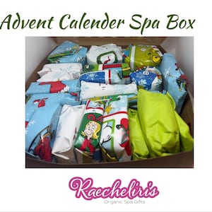 Seasonal Advent Spa Calendar Box