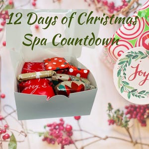 12 Days of Christmas Spa Gift Countdown