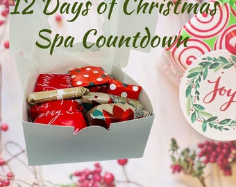 12 Days of Christmas Spa Gift Countdown