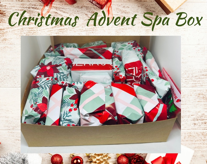 Christmas Advent Spa Calendar Etsy
