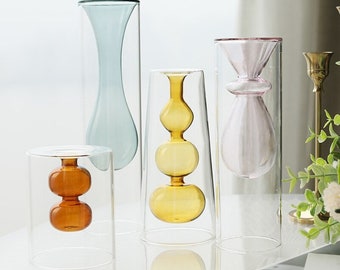 Double Walled Vase - Etsy
