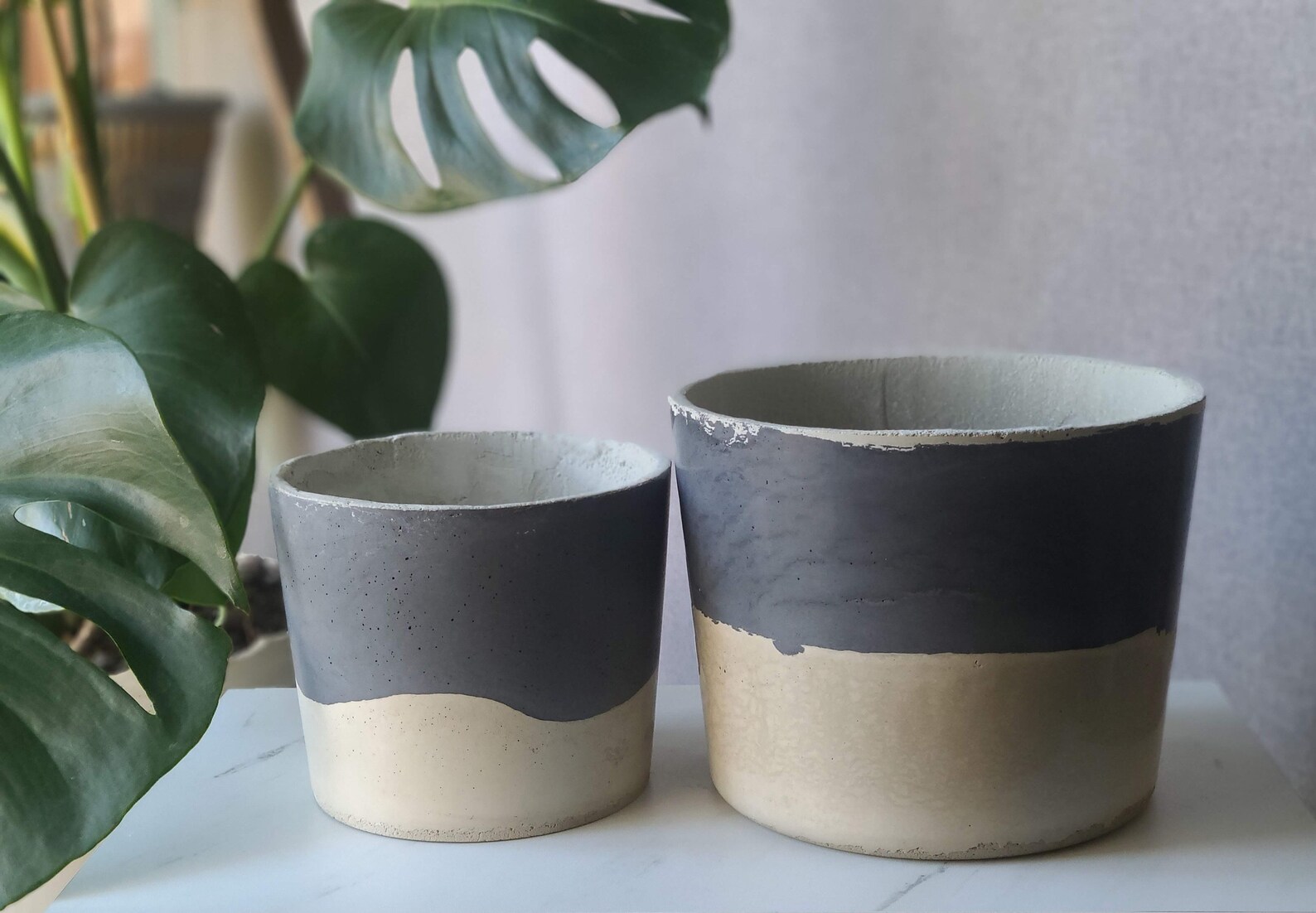 10 Inch Planter - Large Planter - Large Cylinder - Plant Pot ...