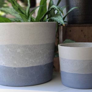 10 inch pot - large planter - large cylinder - plant pot - minimalist - indoor outdoor planter - large plant pot - extra large planter