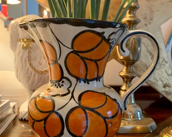Wadeheath art deco period galleon mug