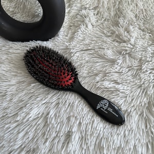 ヘアエクステンションプロブラシ - 楕円形の帯電防止ヘアブラシ - ケラチンチップなどのすべてのタイプのヘアエクステンション - テープイン - ウェフト - Iチップ - アイス