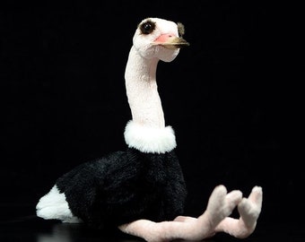stuffed ostrich