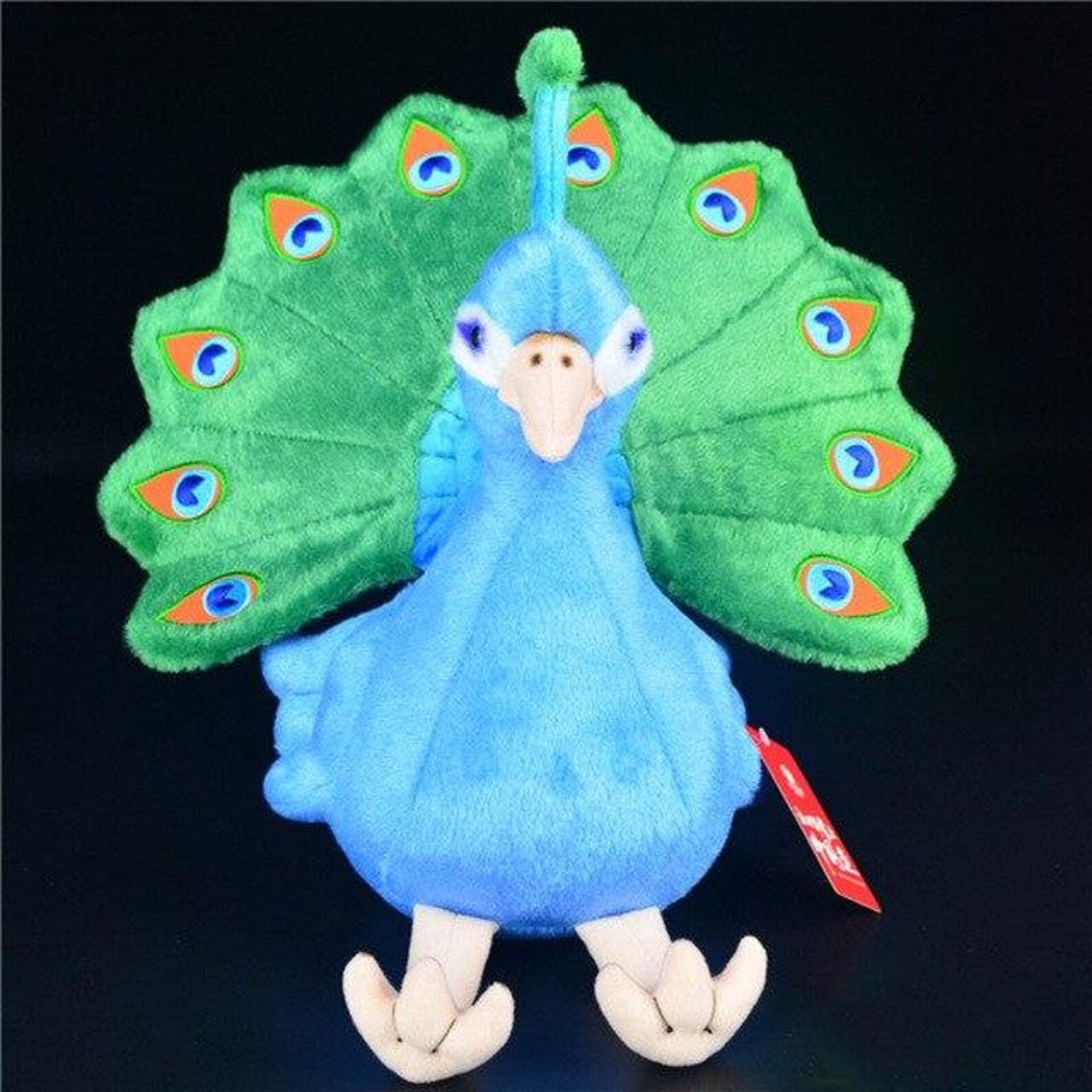Peacock Soft Stuffed Animal Plush Toys 30cm | Etsy