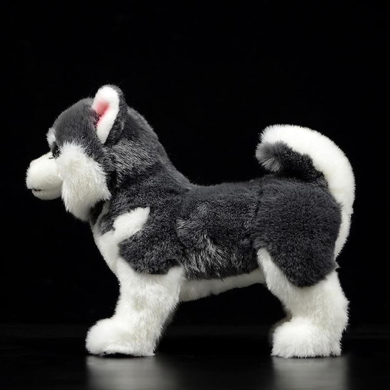 Alaskan Malamute Dog Plush Toy Soft Dog Toy Stuffed Etsy