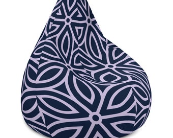 Plum - Sustainably Made Bean Bag Chair Cover