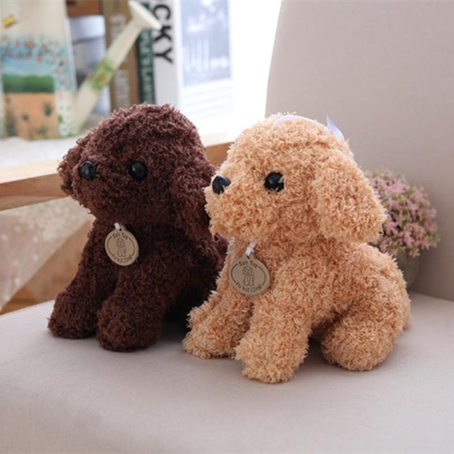 Goldendoodle Puppy Dog Plush Toy 22cm 8.5 Inches Etsy