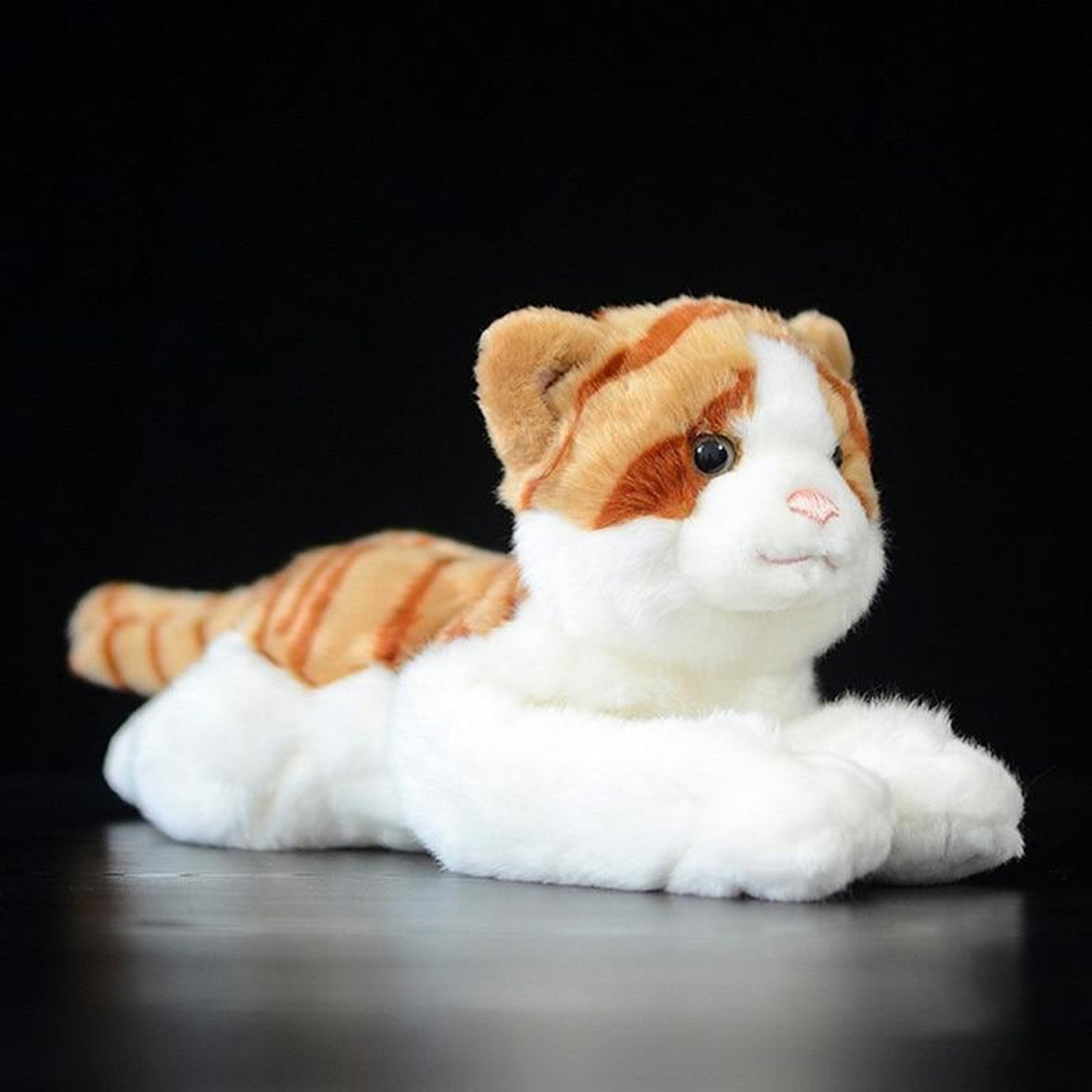 Tabby Cat Soft Stuffed Animal Plush Toys 37cm 14.5 Inches Etsy