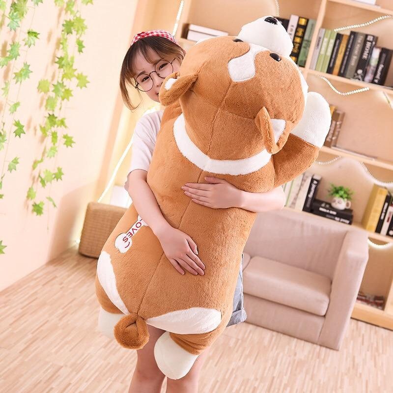 giant stuffed corgi