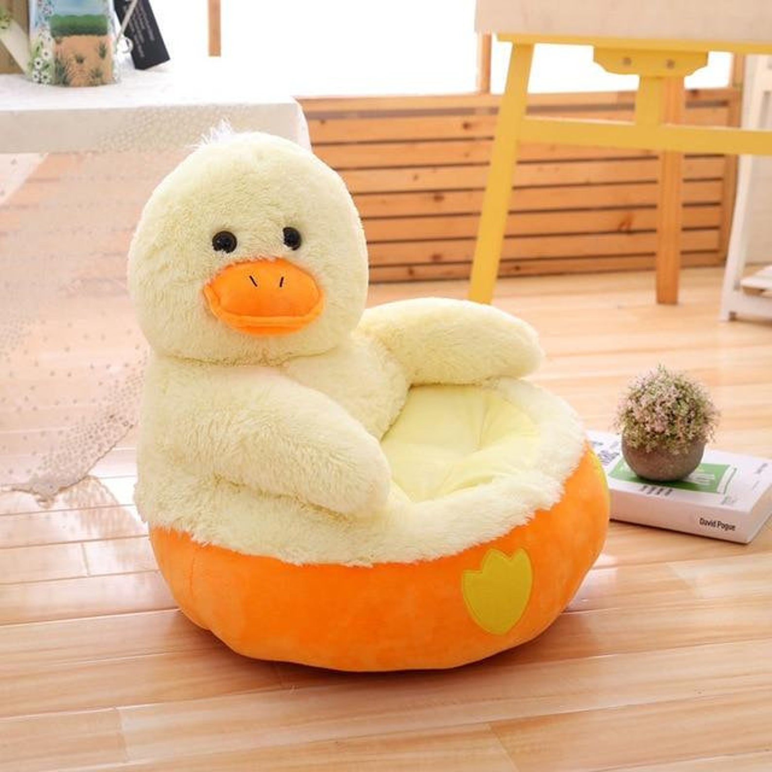 Duck Duckling Kids Plush Chair Sofa 50cm Etsy
