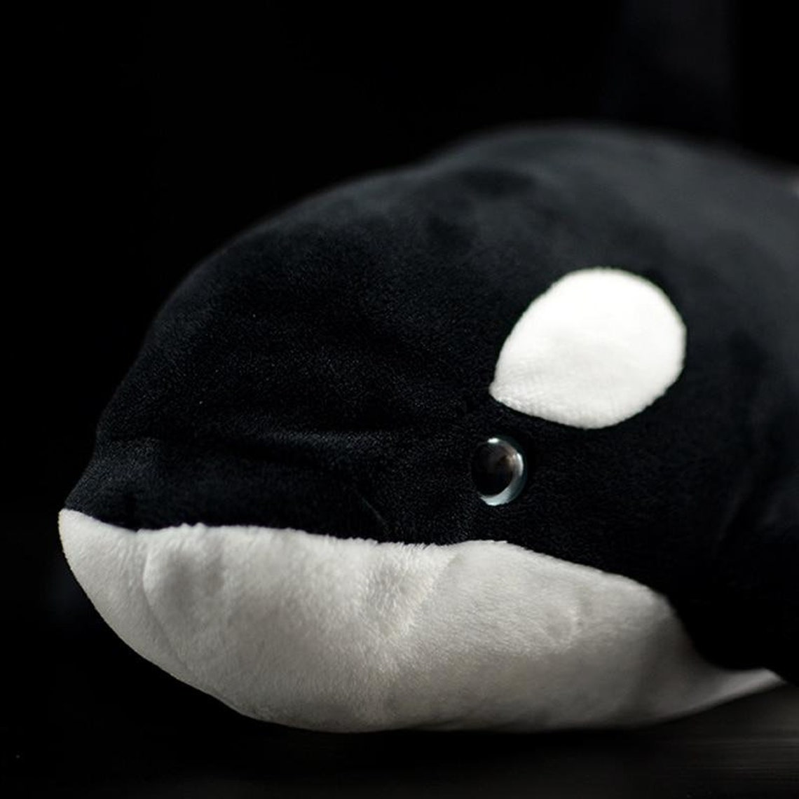 Orca Whale Plush Toy Killer Whale Soft Toy Stuffed Orca | Etsy