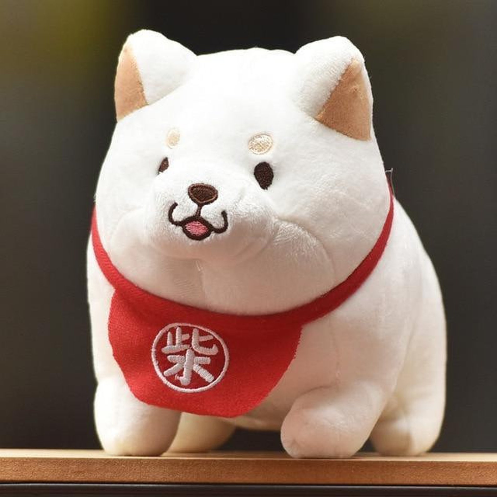 3 angry shiba plush