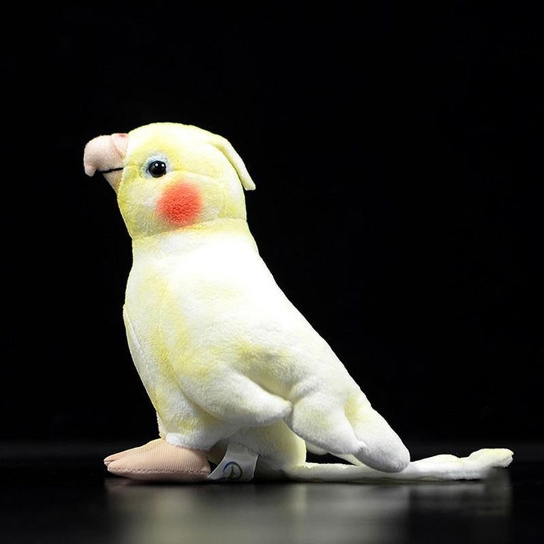 Cockatiel Bird Plush Toy Yellow 18cm 7 Inches Etsy