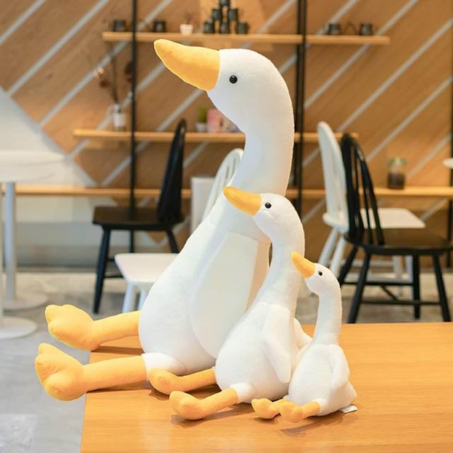 White Goose Plush Toy 28cm 11 Inches Etsy